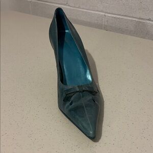 NWOT Candies Pumps, Turquoise, Never Worn, 3 Inch Heel